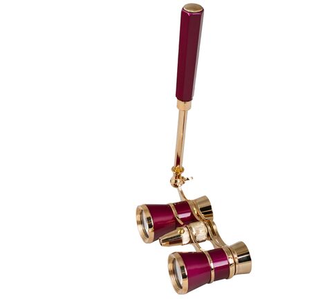 Divadelné kukátko Levenhuk Broadway 325N (lorňon s LED svietidlom), Red, Farba: Red, image-4