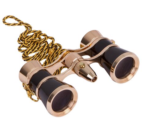 Divadelné kukátko Levenhuk Broadway 325F (s LED svietidlom a retiazkou), Black Tie, Farba: Black Tie, image-7