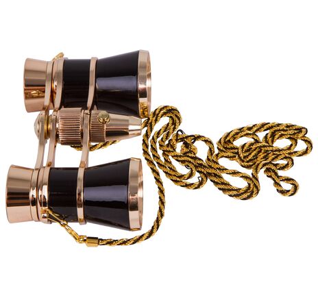 Divadelné kukátko Levenhuk Broadway 325F (s LED svietidlom a retiazkou), Black Tie, Farba: Black Tie, image-6