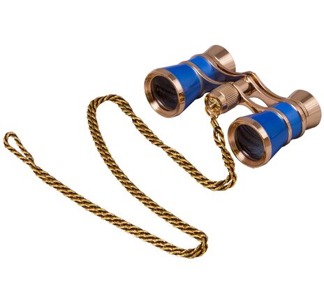 Divadelné kukátko Levenhuk Broadway 325C s retiazkou, Blue Wave, Farba: Blue Wave, image-4