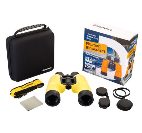 Plávajúci ďalekohľad Levenhuk Discovery Breeze 7x50 Solar, image-4