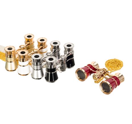 Červené Divadelné kukátko Levenhuk Broadway 325B, image-2