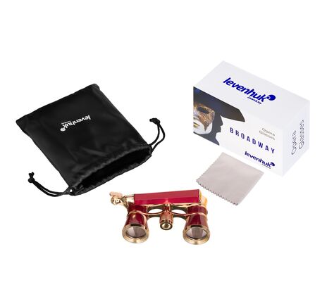 Divadelné kukátko Levenhuk Broadway 325E Red Lorgnette, image-4