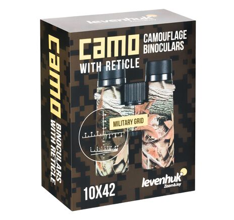 Ďalekohľad Levenhuk Camo Rind 10x42 so zameriavačom, Farba: Rind, image-14