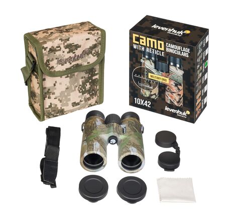 ĎalekohľadLevenhuk Camo Grass 10x42 so zameriavačom, Farba: Grass, image-5