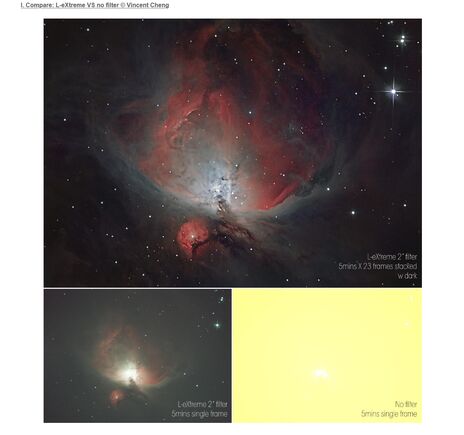 Filter EXPLORE SCIENTIFIC OPTOLONG 1,25" L-eXtreme – deep-sky svetelný filter, image-3