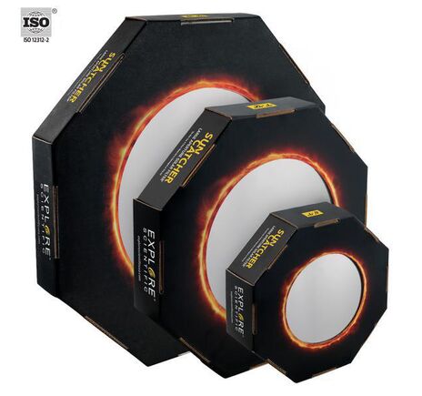 Slnečný filter EXPLORE SCIENTIFIC Sun Catcher pre teleskopy 80–102 mm, image-2