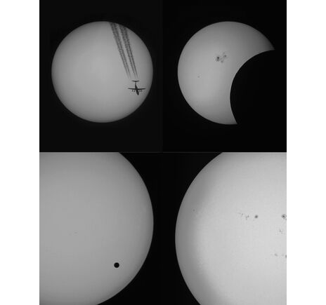 Slnečné okuliare LUNT SUNoculars 8×32 s bielym svetlom, image-6