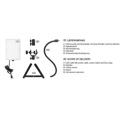 Lichtbox BRESSER BR-2820L 60 × 60 × 60 cm s LED osvetlením, image-8