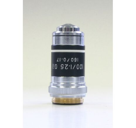 Achromatický objektív BRESSER 100x/olej/1,25 s pružinou, image-2