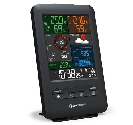 Meteostanica BRESSER 5-v-1 Beaufort s farebným displejom, image-2