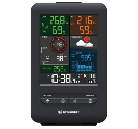 Meteostanica BRESSER 5-v-1 Beaufort s farebným displejom, image-3