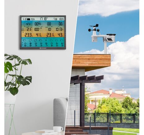 Meteostanica BRESSER 8-Day 4CAST XL 7v1 so solárnym napájaním, image-9