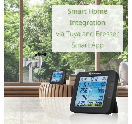 Smart Home 7-v-1 meteorologická stanica BRESSER Tuya ClimateConnect, image-6