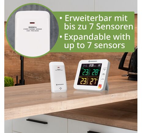 Smart Home termo-hygrometer BRESSER 7-kanálový Tuya, image-7