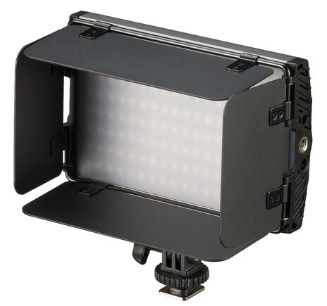LED videolight BRESSER PT Pro 15B-II Bi-Color s klapkami, batériou a taškou, image-5