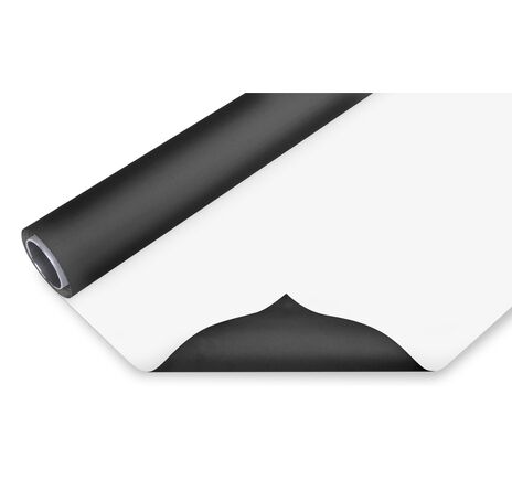 Vinylové pozadie BRESSER 2,72 × 6 m – čierne/biele