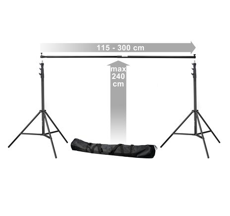 Pozadie BRESSER BR-D24 so systémom 2,5 × 3 m – sivé, image-5