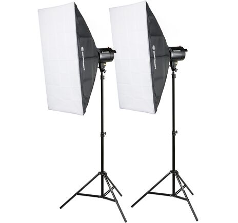 Studiový bleskový set BRESSER BRM-300AM 2 × 300 W, image-2