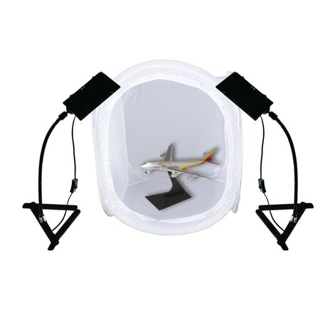 Lichtbox BRESSER BR-2820L 60 × 60 × 60 cm s LED osvetlením, image-4