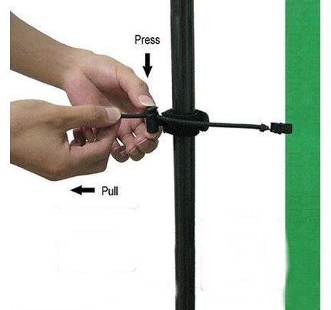 Napínač látkového pozadia BRESSER BR-65 – sada 10 ks, image-2