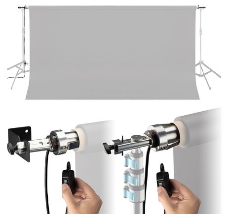 Elektrický systém BRESSER MR-300 pre 1 rolku pozadia, image-4