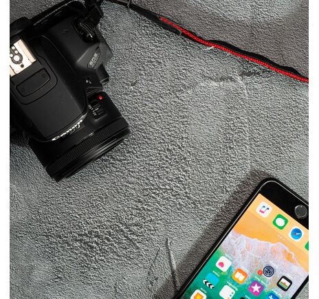 Flatlay pozadie BRESSER 60 × 60 cm – betón tmavosivý, image-3