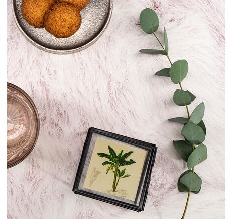 Flatlay pozadie BRESSER 60 × 60 cm – plyš ružový, image-3