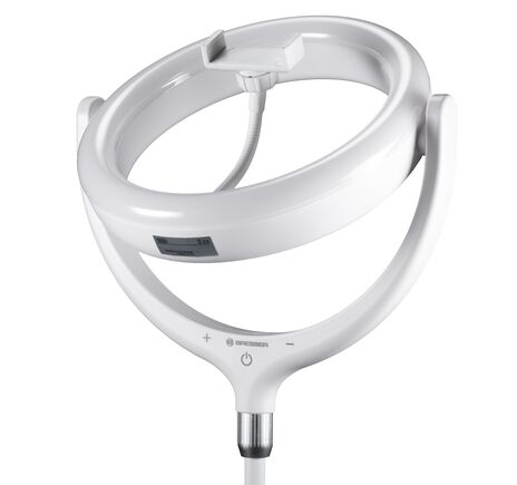 LED kruhové svetlo BRESSER BR-RL 10B so statívom a USB, image-5