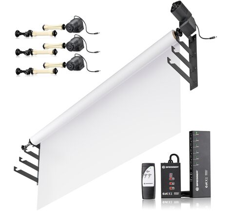 Elektrický systém BRESSER EBS-4 pre 4 role pozadia, image-2