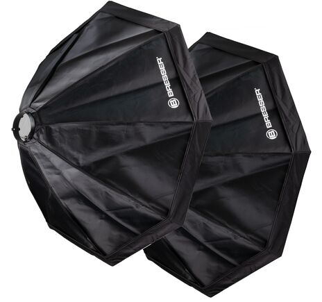 LED Sada BRESSER BR-80SL COB 80 W Dual Kit so softboxmi, image-6
