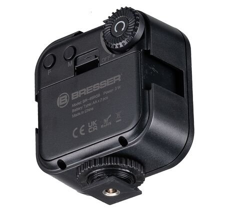 Kompaktné LED svetlo BRESSER BR-49 RGB Pocket, image-5