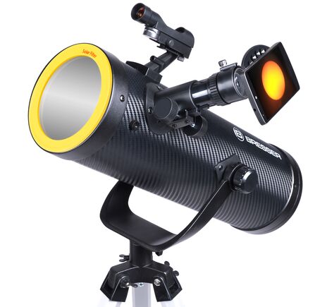 BRESSER Solarix AZ 114/500 Carbon - teleskop Newton, image-2