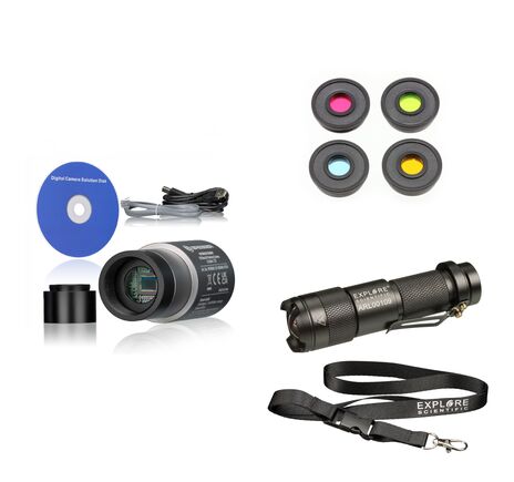 BRESSER Solarix AZ 114/500 Carbon - teleskop Newton, image-4