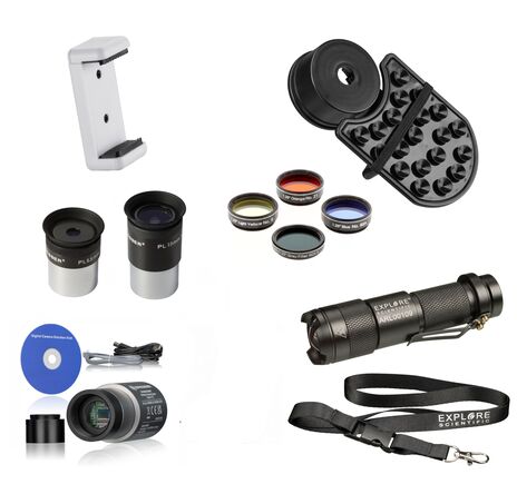 BRESSER Messier AR-102/1000 EXOS-2 Hexafoc GoTo - achromatický refraktor, image-3