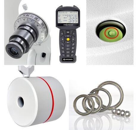 BRESSER Messier AR-127S/635 EXOS-2 GoTo Hexafoc - achromatický refraktor, image-7