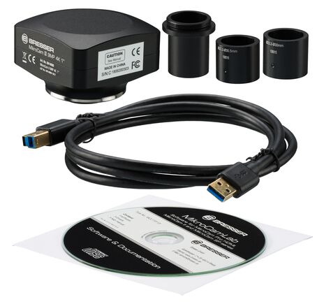 Mikroskopová kamera BRESSER MikroCamII 9 MP 4K 1", image-2
