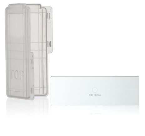 Objektové sklíčko BRESSER s mierkou 1/100 mm, image-5