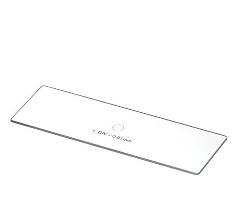 Objektové sklíčko BRESSER s mierkou 1/100 mm, image-2