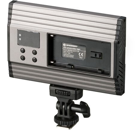 LED videolampa BRESSER PT Pro 15B Bi-Color s obalom, image-4