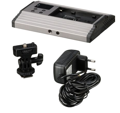 LED videolampa BRESSER PT Pro 15B Bi-Color s obalom, image-5