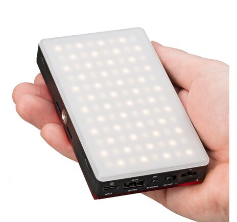 Vreckové LED svetlo BRESSER 9 W Bi-Color pre mobil a foto, image-4