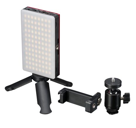 Vreckové LED svetlo BRESSER 9 W Bi-Color pre mobil a foto, image-5