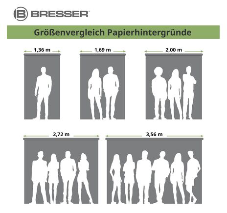 Papierové pozadie BRESSER SBP17 2,72 × 11 m – sivé, image-3