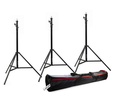 LED sada BRESSER SH-1200 (3× LED + 3× statív), image-12