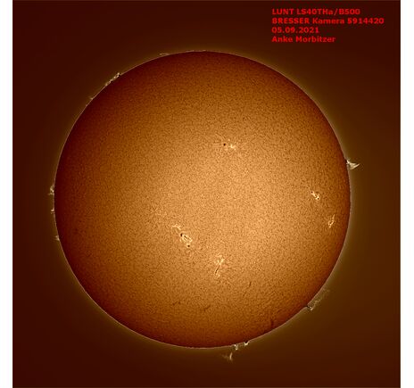 H-alpha slnečný teleskop LUNT LS40THa/B1200, image-2
