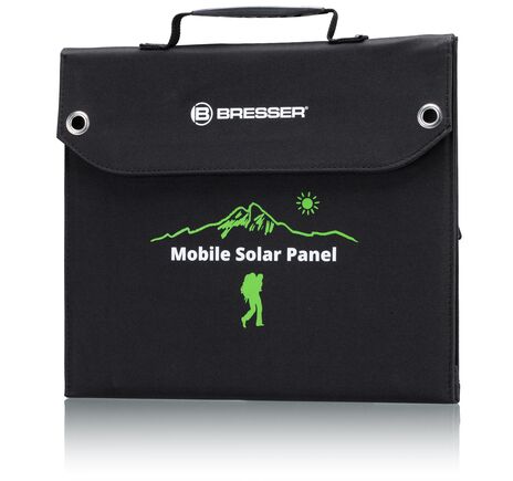 Prenosná solárna nabíjačka BRESSER 40 W s USB a DC výstupom, image-2