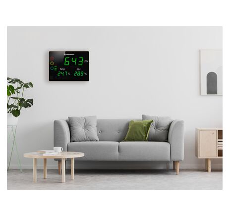 CO₂ merač BRESSER Smile XXL s LED displejom a semaforom, image-2