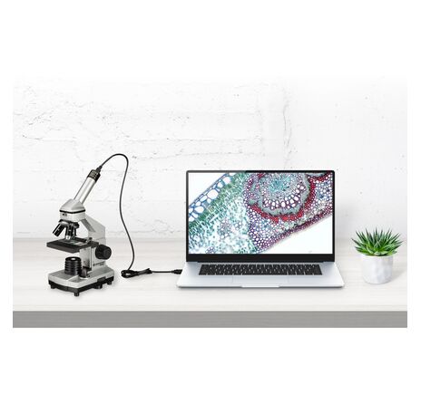 Bresser Junior 40x-1024x - biologický mikroskop s HD kamerou, image-5