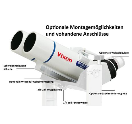 Veľký ďalekohľad Vixen BT-ED70S-A, image-2